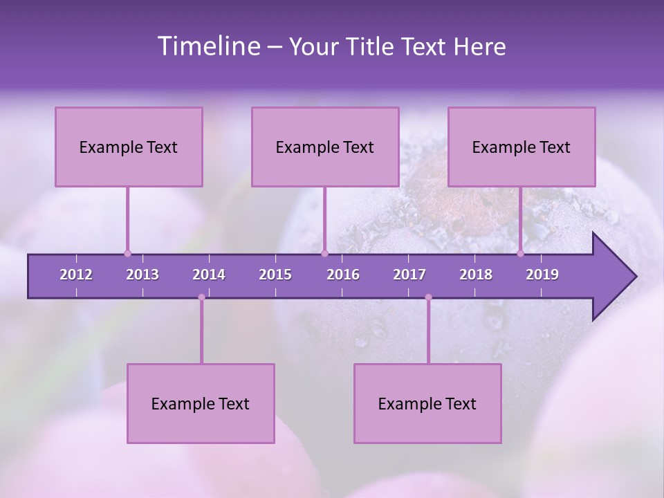 Nobody Red Snow PowerPoint Template