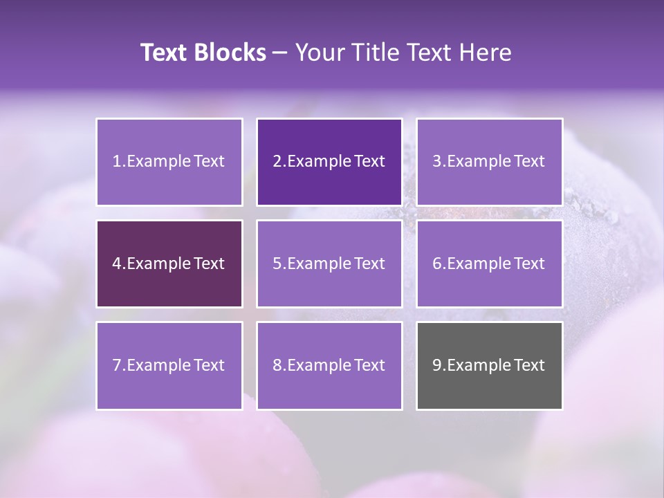 Nobody Red Snow PowerPoint Template