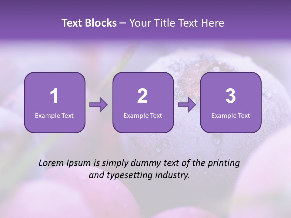 Nobody Red Snow PowerPoint Template