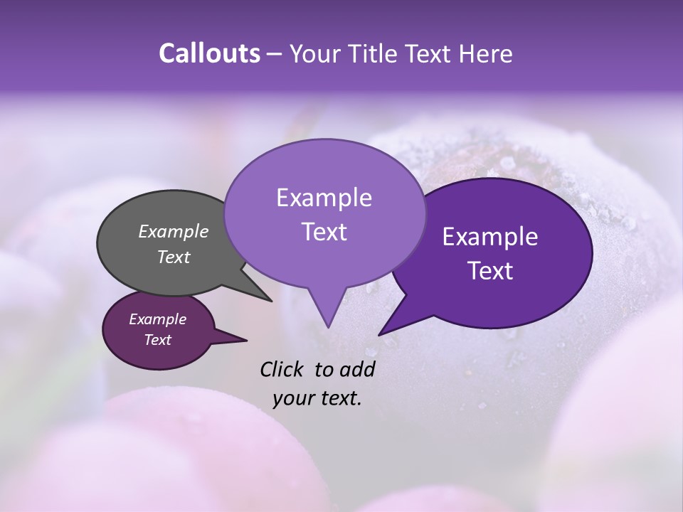 Nobody Red Snow PowerPoint Template