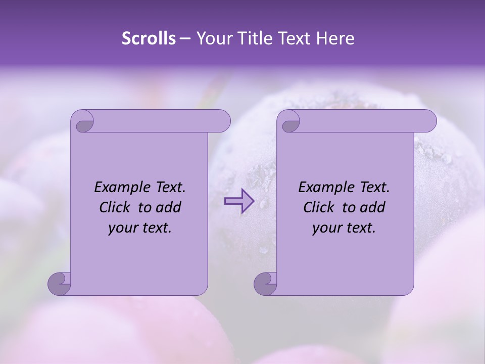 Nobody Red Snow PowerPoint Template