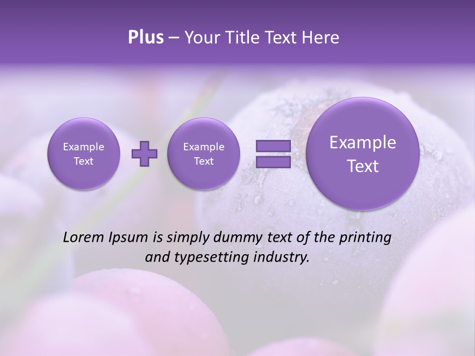 Nobody Red Snow PowerPoint Template