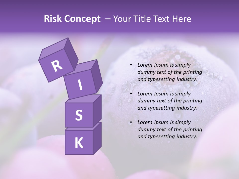 Nobody Red Snow PowerPoint Template