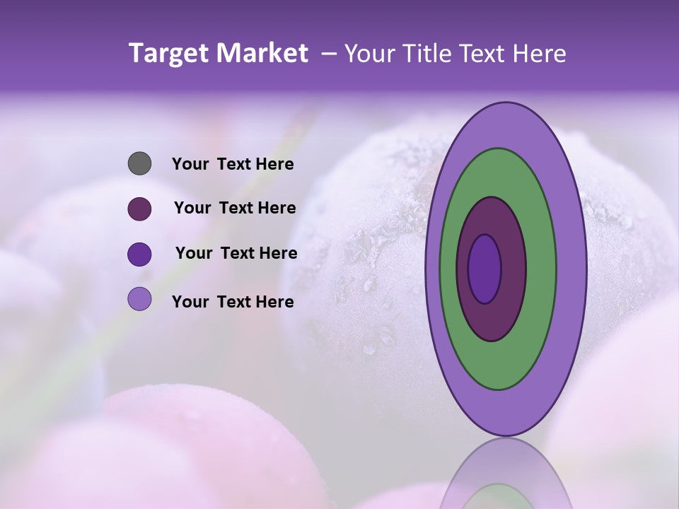 Nobody Red Snow PowerPoint Template