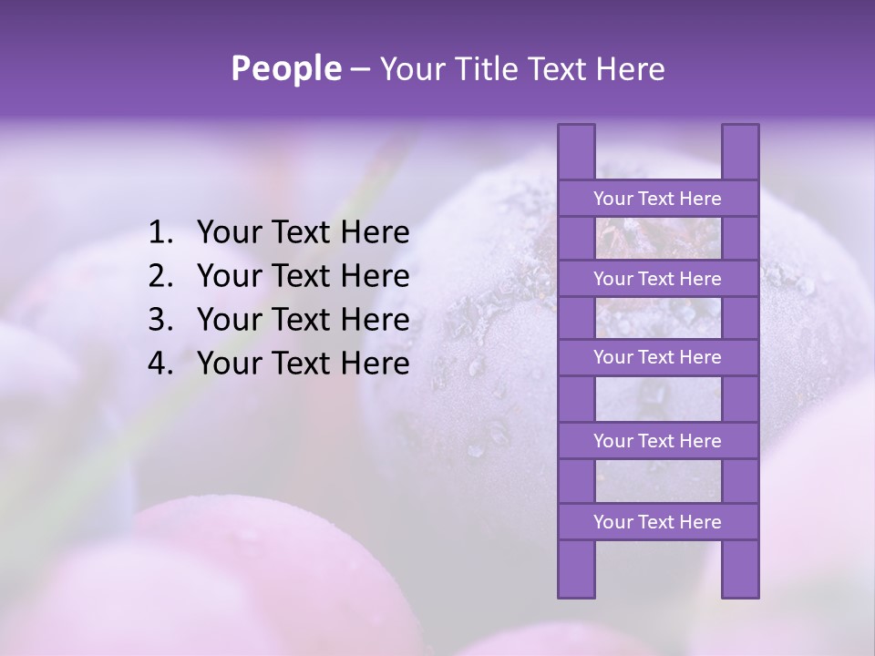 Nobody Red Snow PowerPoint Template