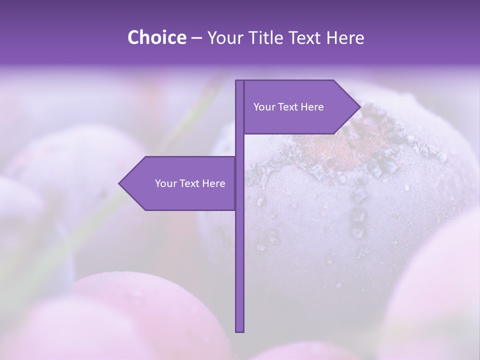 Nobody Red Snow PowerPoint Template