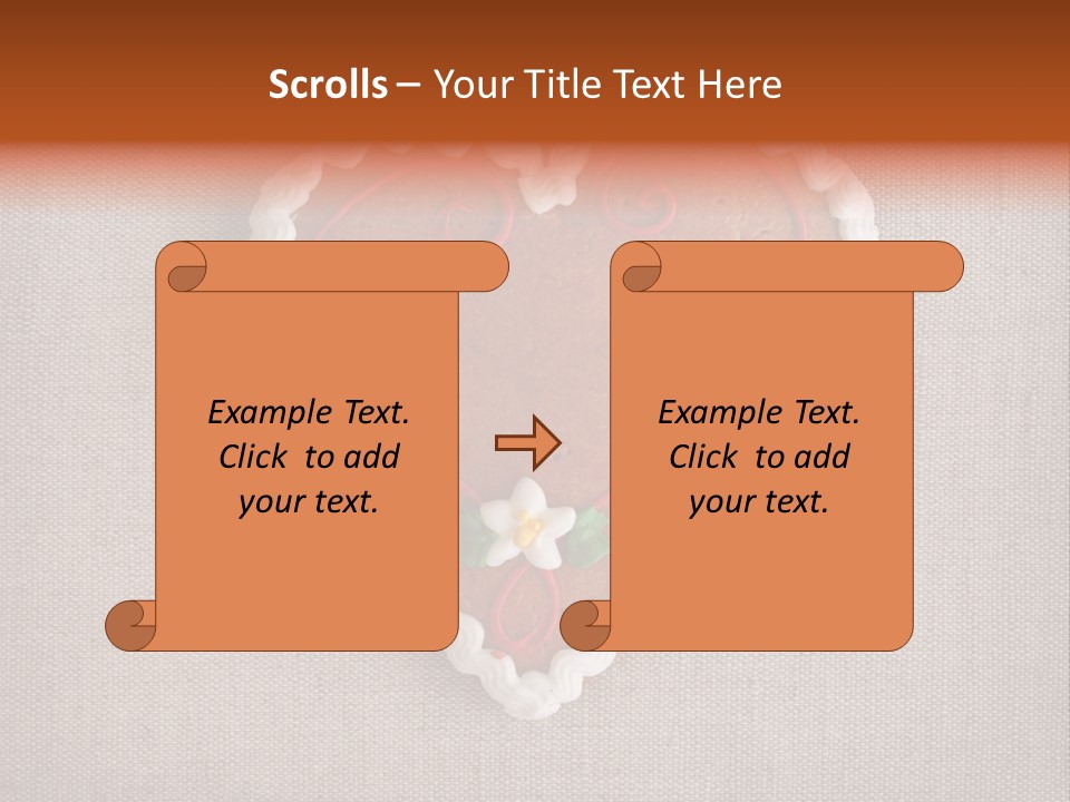 Sign Shape Romance PowerPoint Template