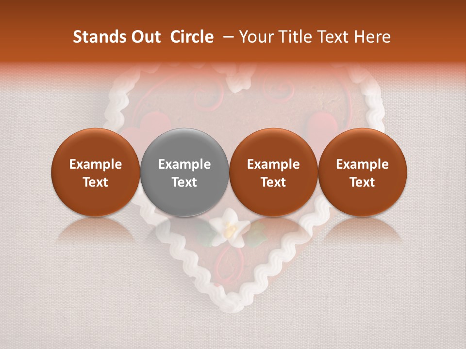 Sign Shape Romance PowerPoint Template