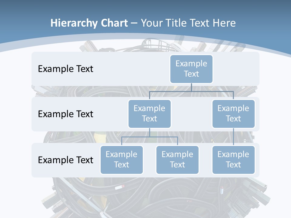 Chaotic Plane Travel PowerPoint Template
