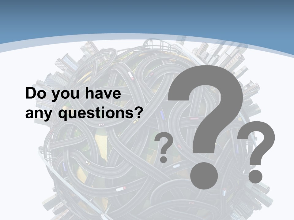 Chaotic Plane Travel PowerPoint Template