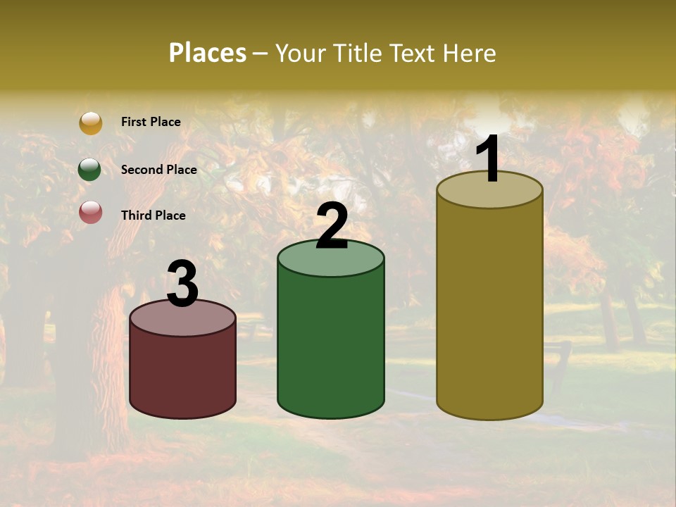 Detail Plants Green PowerPoint Template