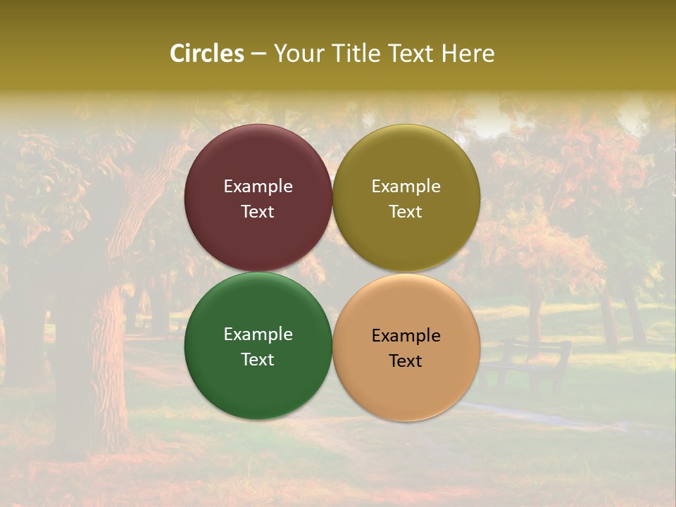 Detail Plants Green PowerPoint Template