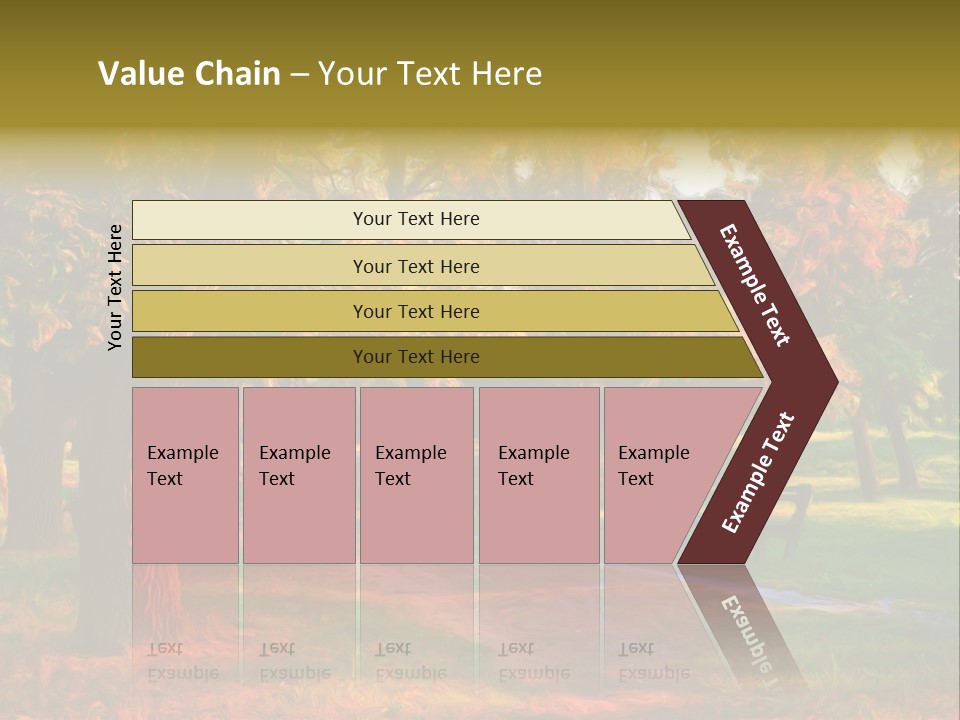Detail Plants Green PowerPoint Template