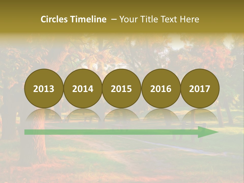 Detail Plants Green PowerPoint Template