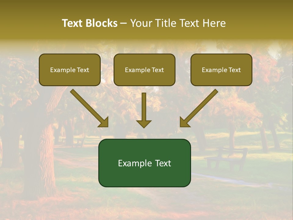 Detail Plants Green PowerPoint Template
