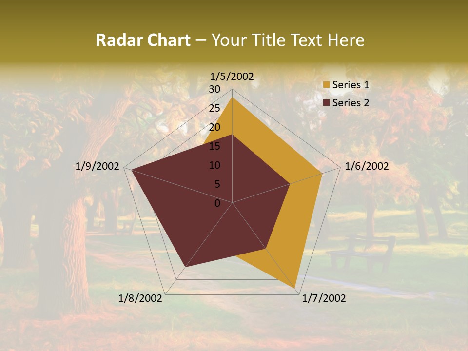 Detail Plants Green PowerPoint Template