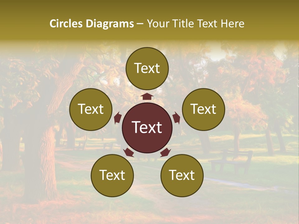 Detail Plants Green PowerPoint Template