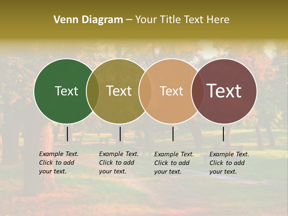 Detail Plants Green PowerPoint Template