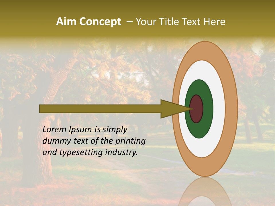 Detail Plants Green PowerPoint Template
