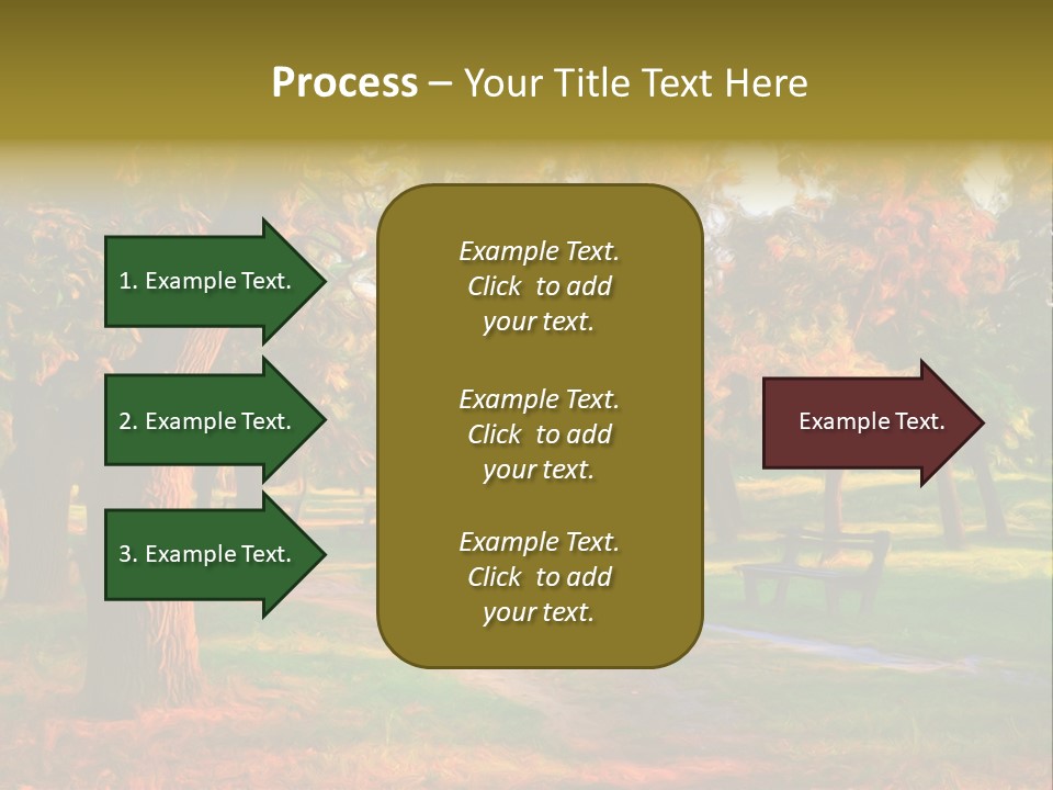 Detail Plants Green PowerPoint Template