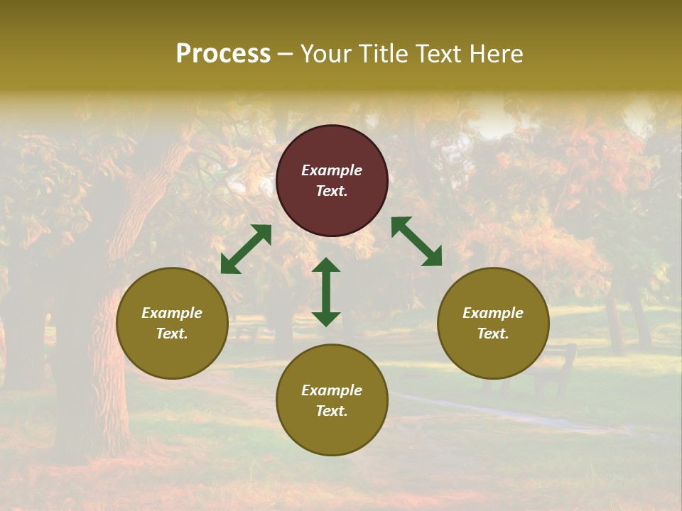 Detail Plants Green PowerPoint Template