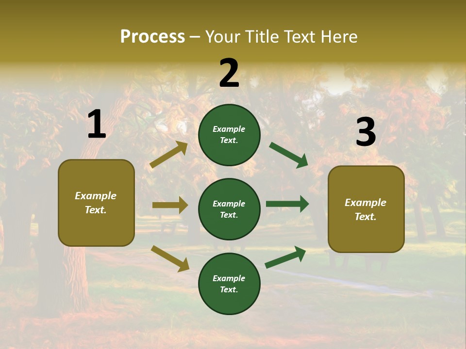 Detail Plants Green PowerPoint Template