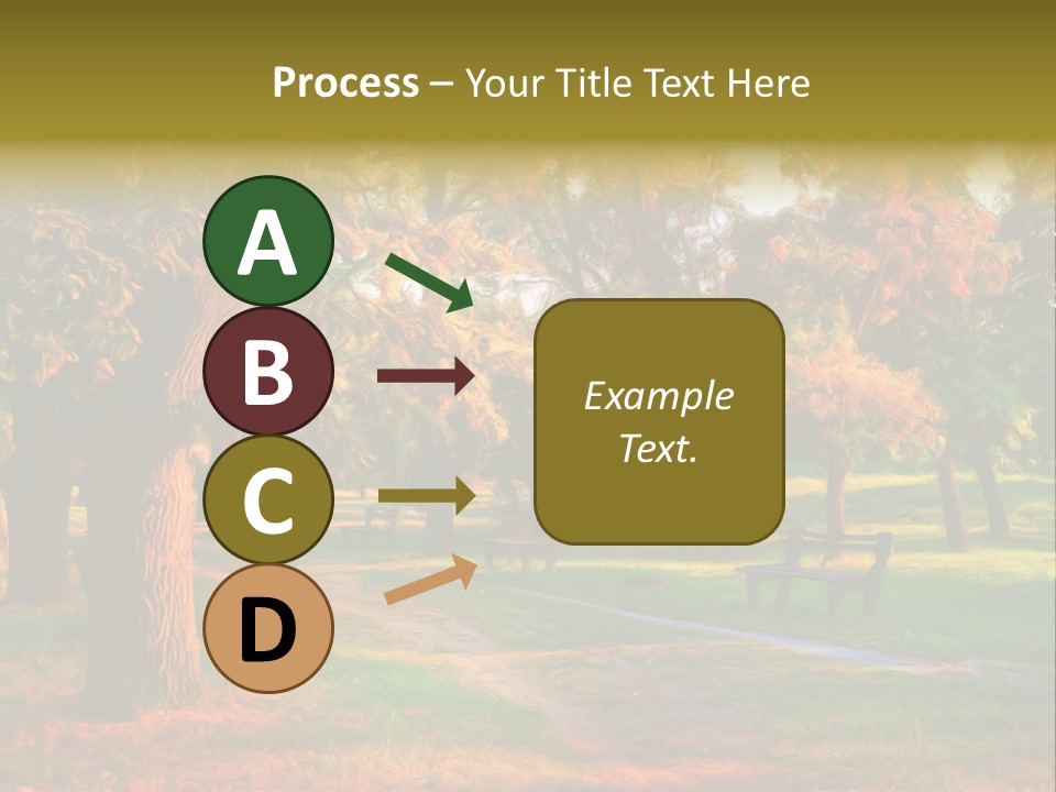 Detail Plants Green PowerPoint Template