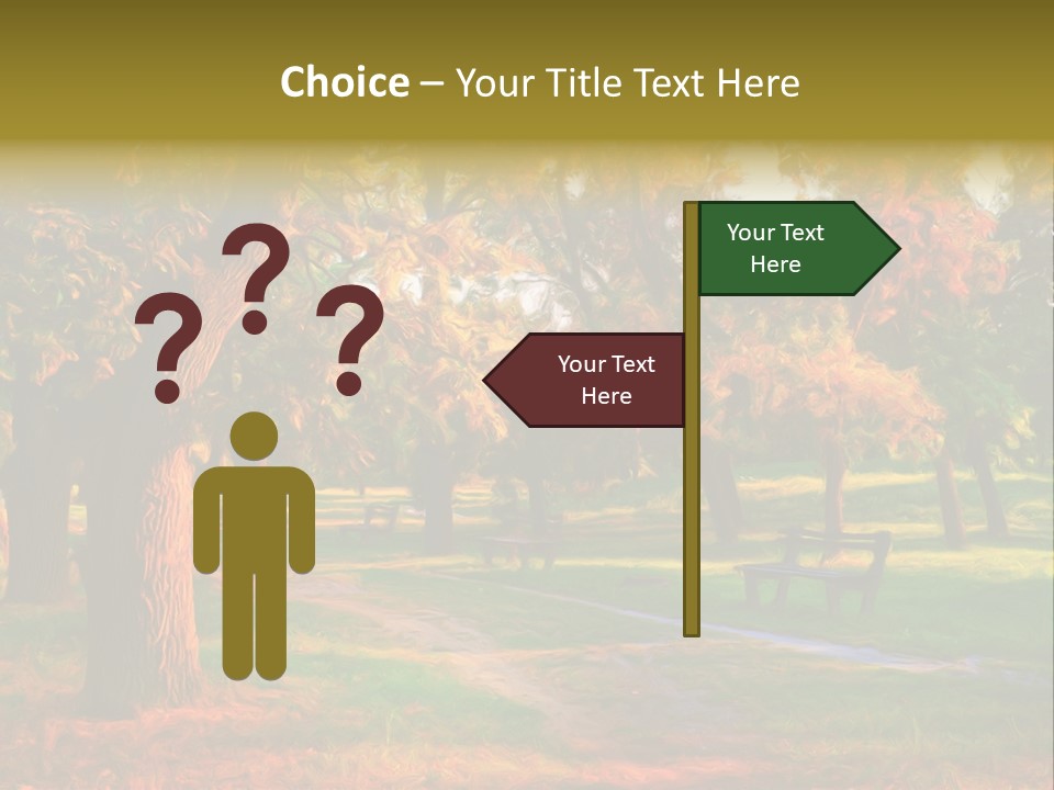 Detail Plants Green PowerPoint Template