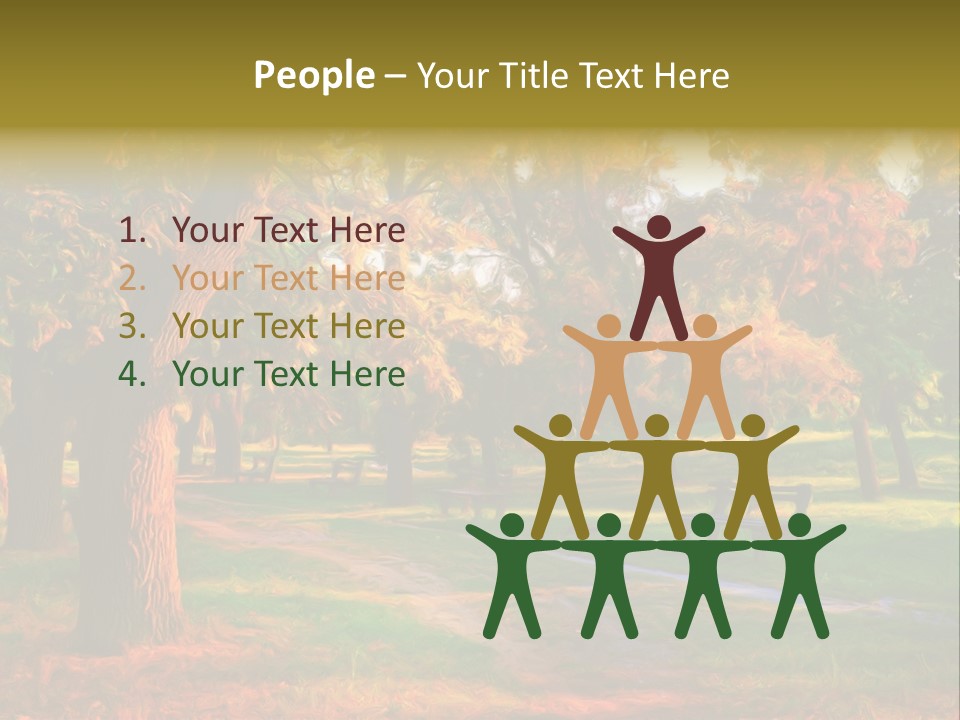 Detail Plants Green PowerPoint Template