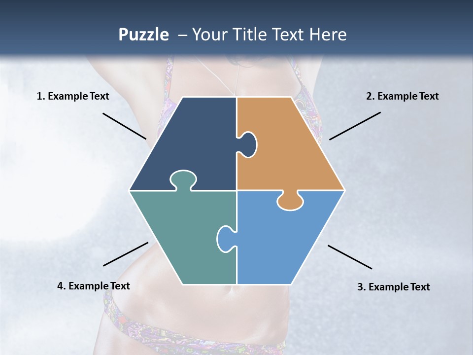 Muscular Build Dancer Passion PowerPoint Template