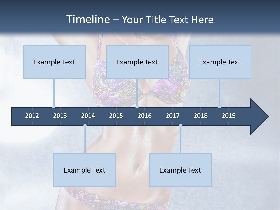 Muscular Build Dancer Passion PowerPoint Template