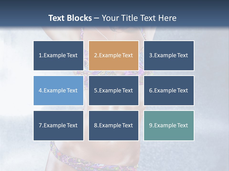 Muscular Build Dancer Passion PowerPoint Template