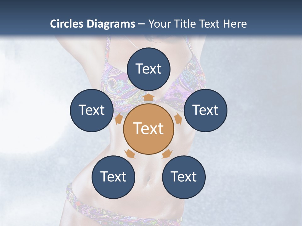 Muscular Build Dancer Passion PowerPoint Template