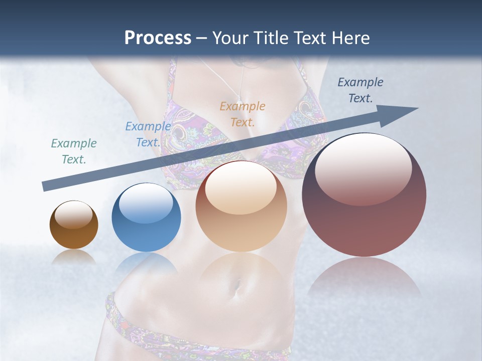 Muscular Build Dancer Passion PowerPoint Template