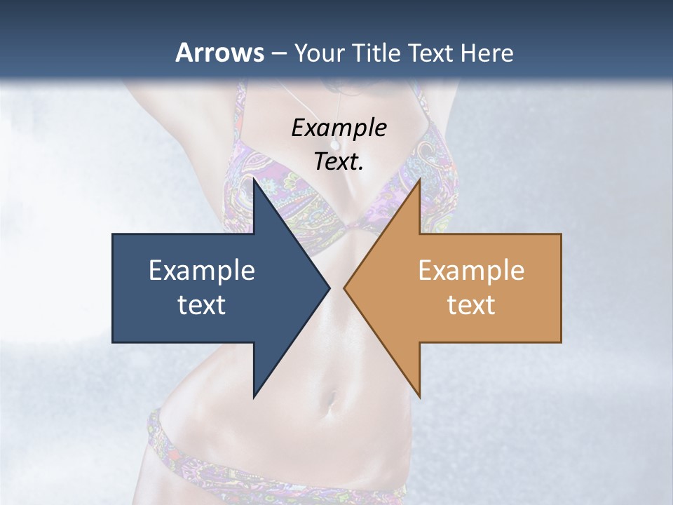 Muscular Build Dancer Passion PowerPoint Template