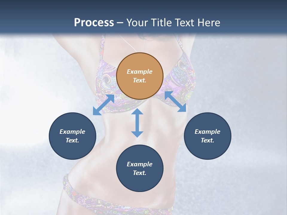 Muscular Build Dancer Passion PowerPoint Template