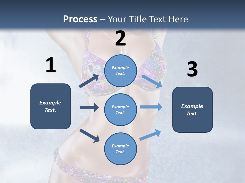 Muscular Build Dancer Passion PowerPoint Template