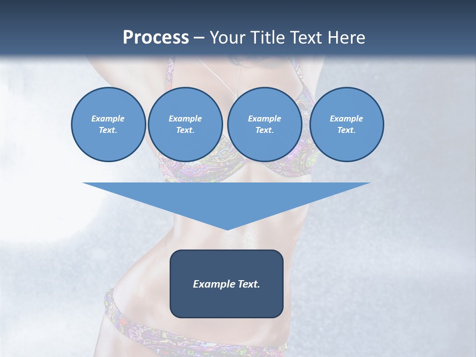 Muscular Build Dancer Passion PowerPoint Template