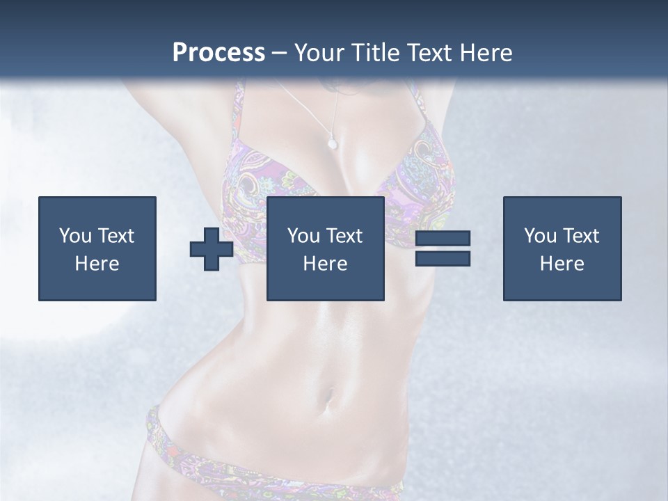 Muscular Build Dancer Passion PowerPoint Template