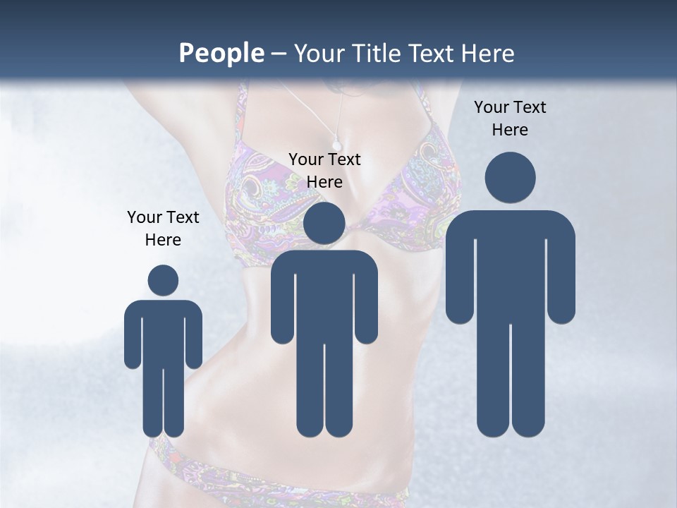 Muscular Build Dancer Passion PowerPoint Template