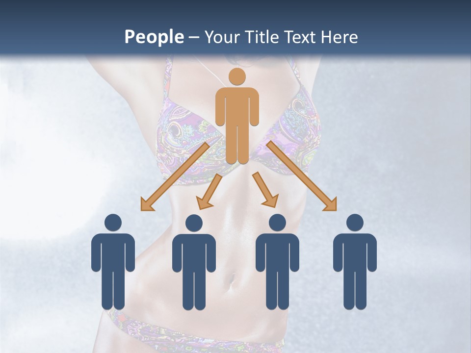 Muscular Build Dancer Passion PowerPoint Template