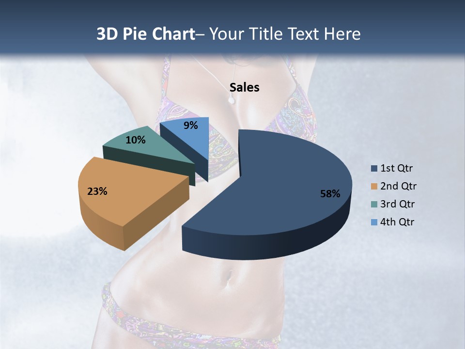 Muscular Build Dancer Passion PowerPoint Template