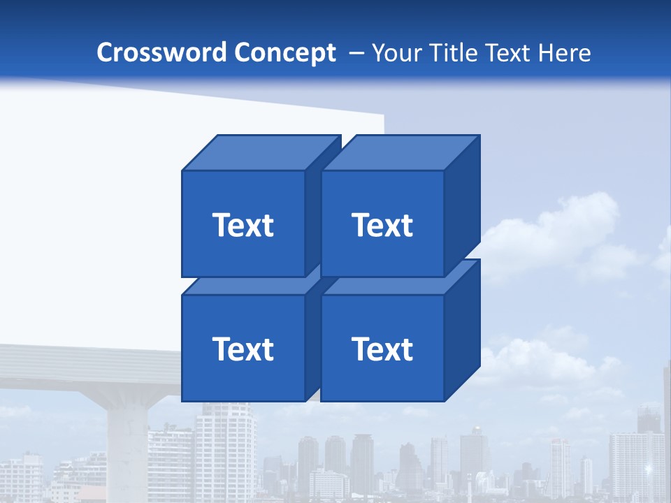 Bigboard Canvas Message PowerPoint Template
