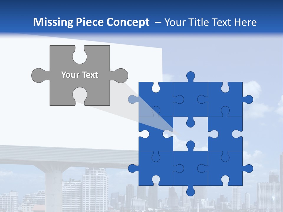 Bigboard Canvas Message PowerPoint Template