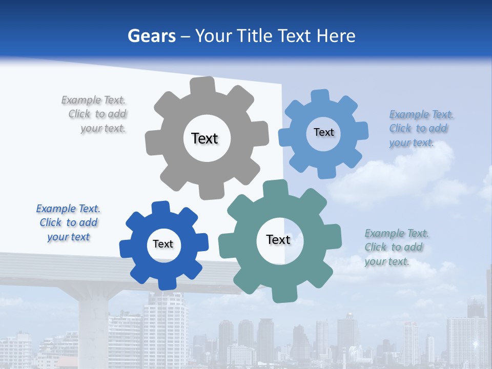 Bigboard Canvas Message PowerPoint Template