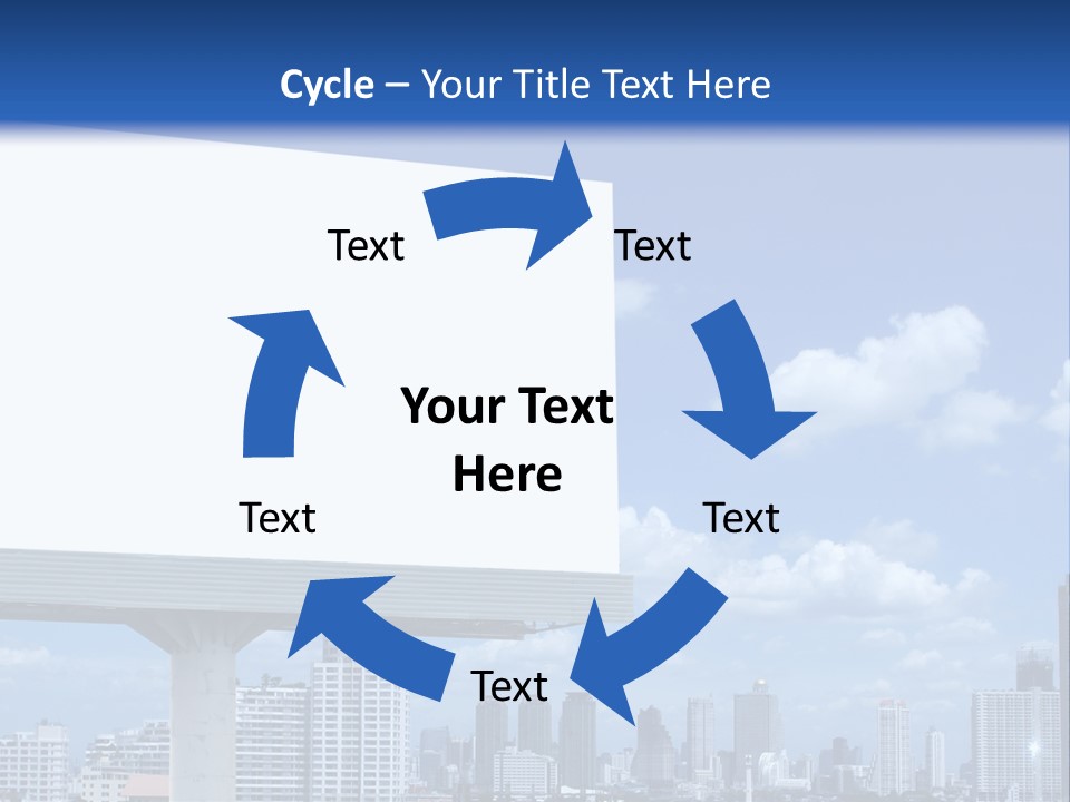 Bigboard Canvas Message PowerPoint Template