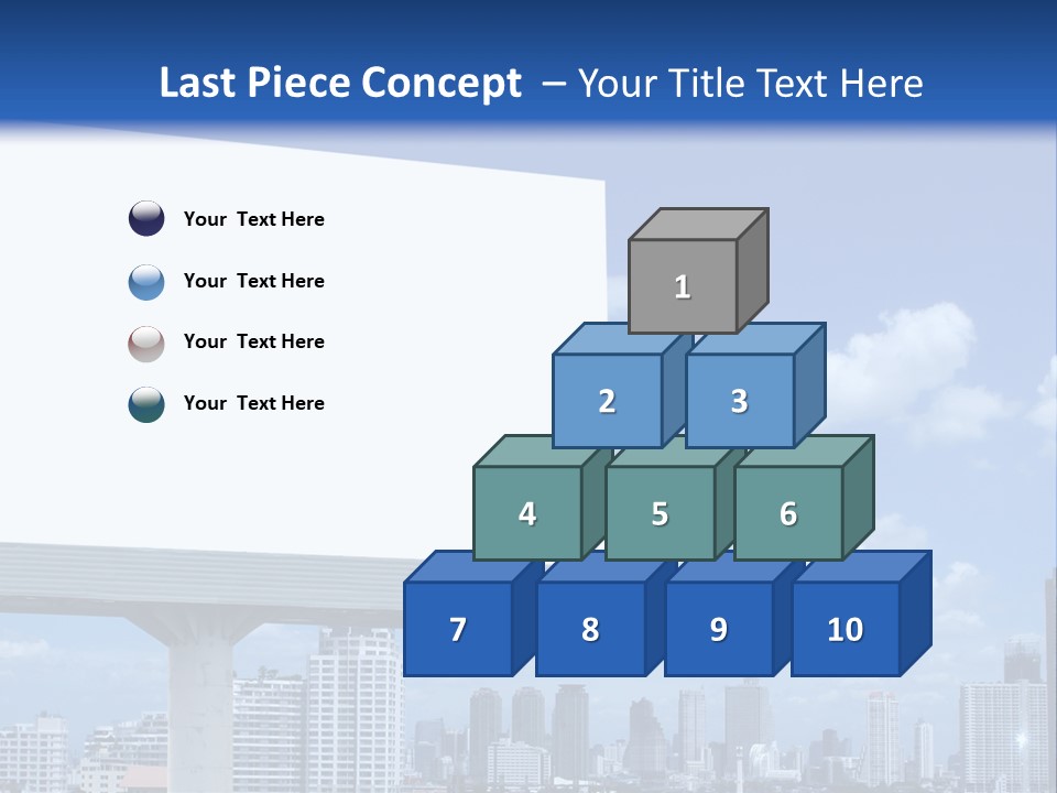 Bigboard Canvas Message PowerPoint Template