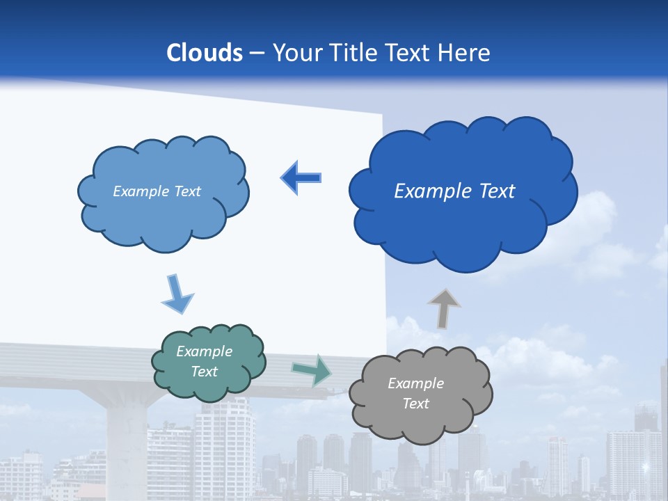 Bigboard Canvas Message PowerPoint Template