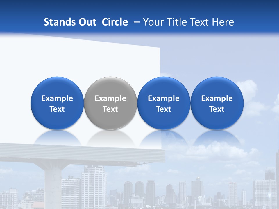 Bigboard Canvas Message PowerPoint Template