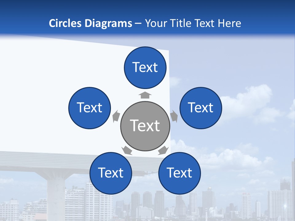 Bigboard Canvas Message PowerPoint Template